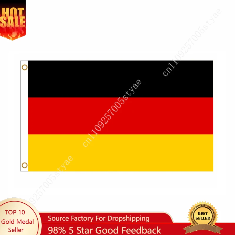 

Federal Republic of Germany National Flags Wall decoration Sign Banner Poster For Outdoor indoor 90x150cm DEU DE National Flags
