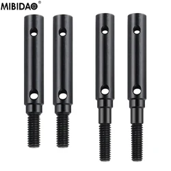 MIBIDAO 40mm/48mm Metal Front Rear Portal Stub Axle Drive Gear Shaft For 1/10 TRX-4 TRX4 RC Crawler Car Upgrade Parts