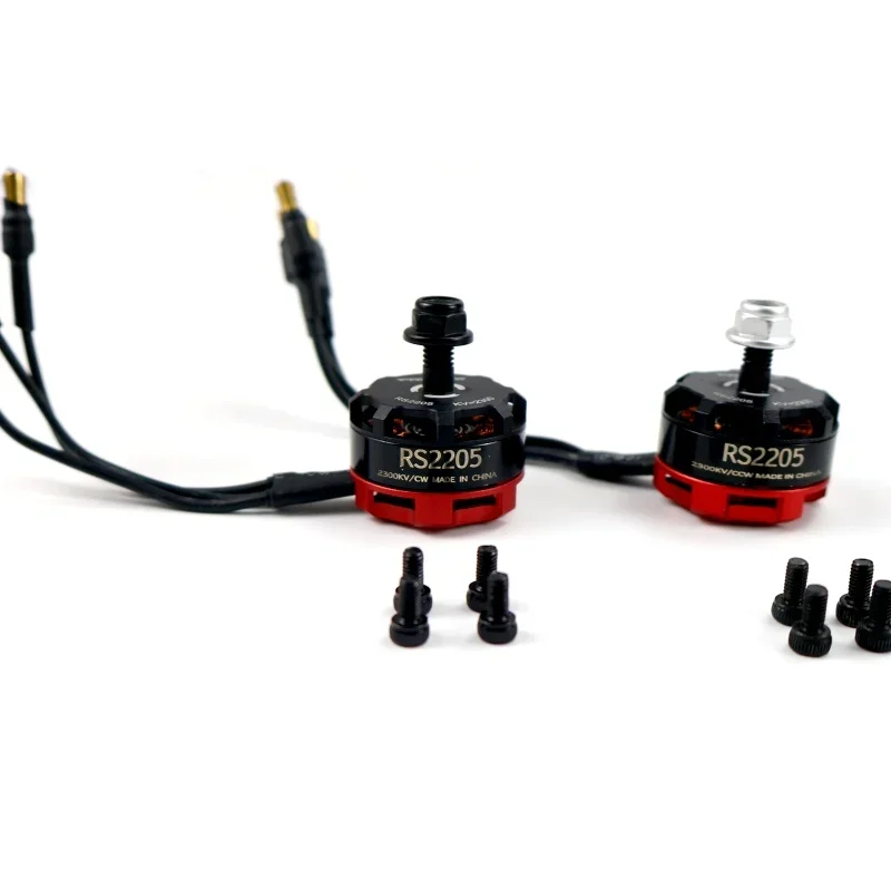 RS2205 2205 2300KV CW/CCW فرش السيارات ل QAV-R QAV-X المريخ FPV سباق رباعية المحرك FPV مولتيكوبتر سيارة