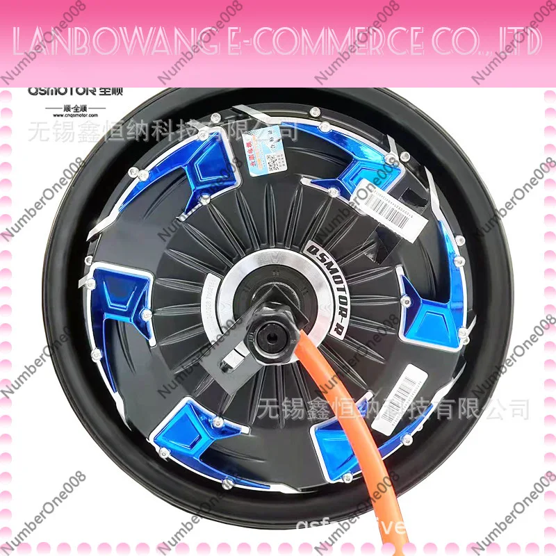 12-Inch 3000W Dual Hall 40H Gen4 V4 Energy-Saving 96V Electric Motorcycle Motor