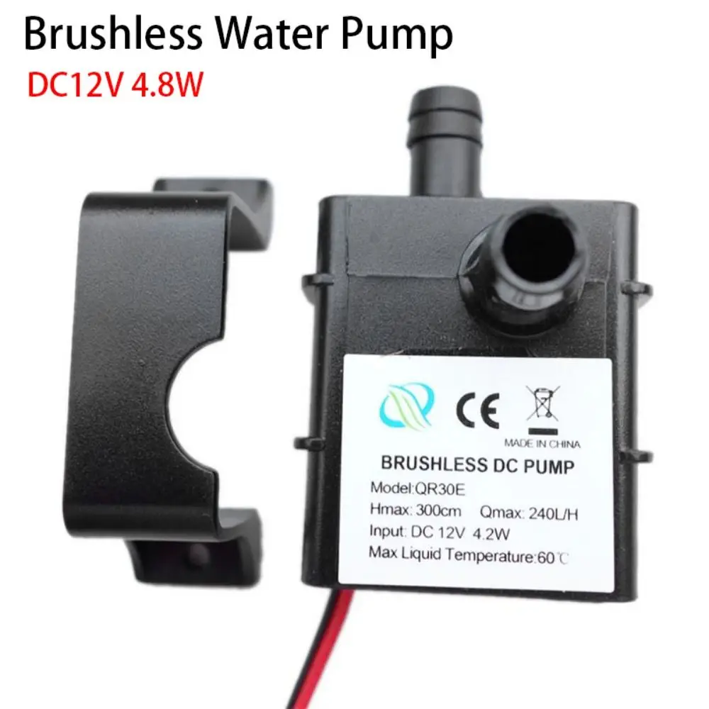 

Solar 4.8W Circulation Submersible Water Pump 240L/H Brushless DC Pump DC 12V 24V