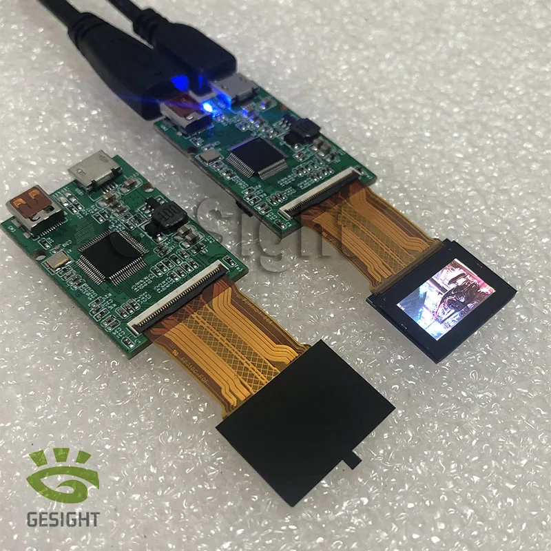 0.71 Cal wyświetlacz OLED 3000 nitów ECX335SN-6 rozdzielczość 1920x1080 HDMI płyta sterownicza dla wyświetlaczy montowanych na głowie AR VR