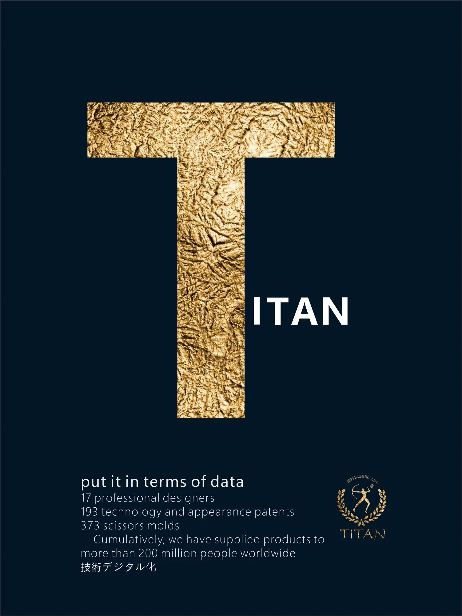TITAN Professionelle Friseurschere mit Linkshandgriff Haarschere zum Ausdünnen und Schneiden – Detail 1