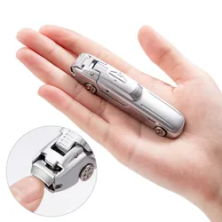 Car-shaped No Splash Nail Clippers Stainless Steel Fingernail Cutter Thick Hard Toenail Scissors Manicure Tools