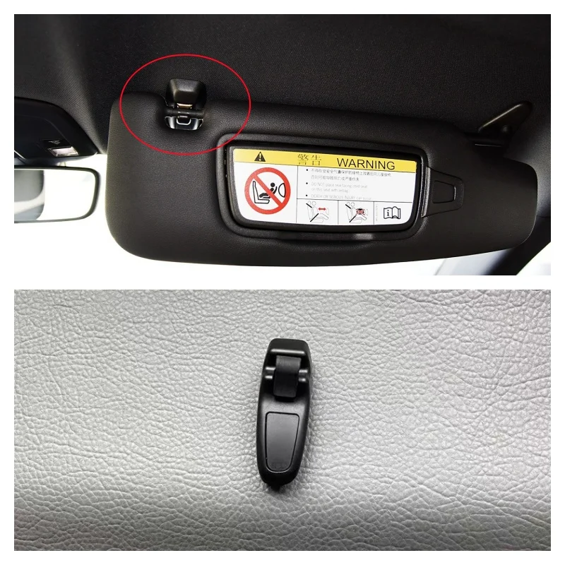 For Porsche 718 Boxster/Kaman/911 Sunshade Card Buckle 718 Makeup Mirror Clip Hook