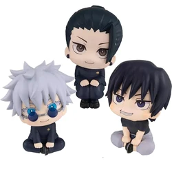 Jujutsu Kaisen Figures GK Fushiguro Toji Satoru Gojo Geto Suguru Action Figures Q Version Anime PVC Collection Model Toys