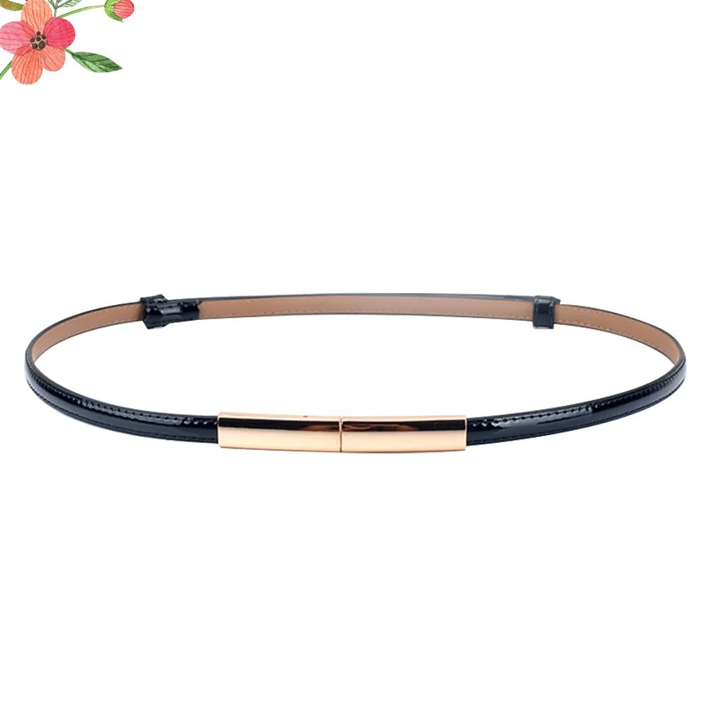 

Cowhide Thin For Women Elegant Dress Waistband Stylish Belt Party Wedding Bridal Accessory Durable Dress Belt