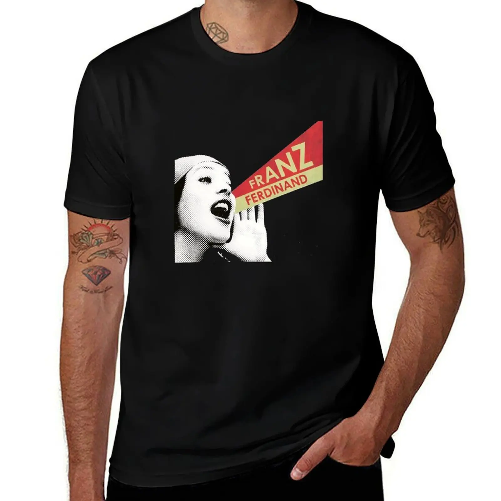 Franz Ferdinand T-Shirt Soft Touch Basic Cotton T-Shirt