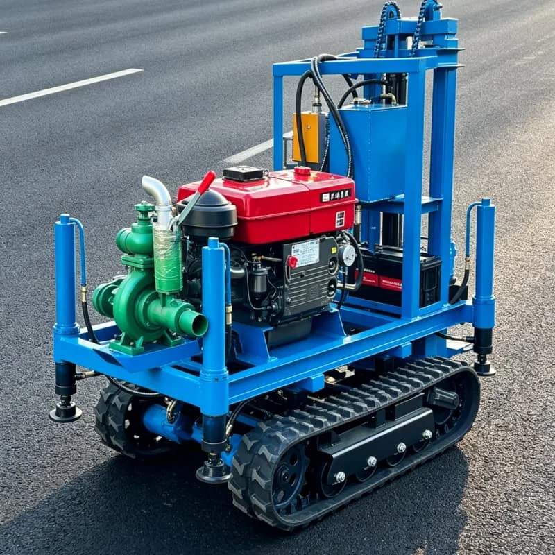 

Customized New Hot-selling Crawler DTH Drill Rig, Full Hydraulic Drilling Machine, Engineering Drilling Equipment