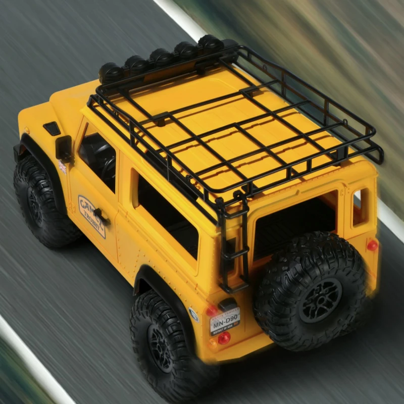 MN98 RC Car 1/12 4WD ze światłem Symulacja wspinaczki Model samochodu terenowego Elektryczny zdalnie sterowany samochód wspinaczkowy Zabawka dla