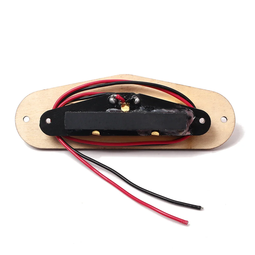 

Maple Wood Guitar Pickup Frame Pickup Mounting Ring Single Coil Humbucker Ring 15mm Inner Hole Narrow Hole Fit Tl Style Electric
