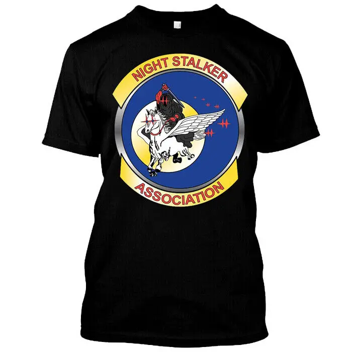 New Limited NWT! 160th NIGHT STALKERS SOAR Death waits In The D T-shirt  High Quality 100%Cotton Short Sleeve