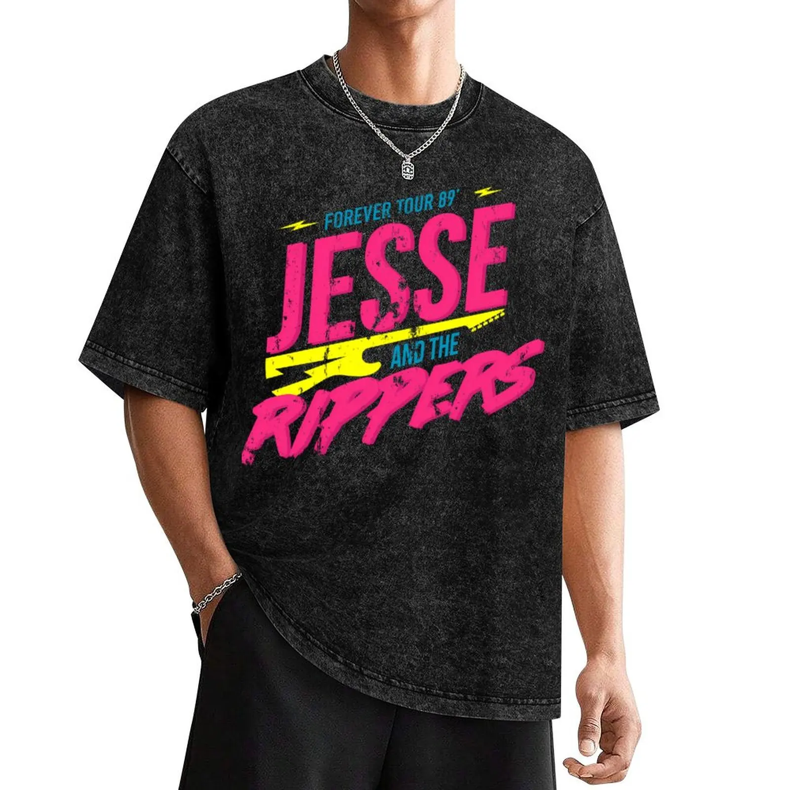 Jesse And The Rippers Forever Tour 89 T-Shirt tees graphic tee shirt clothes for men