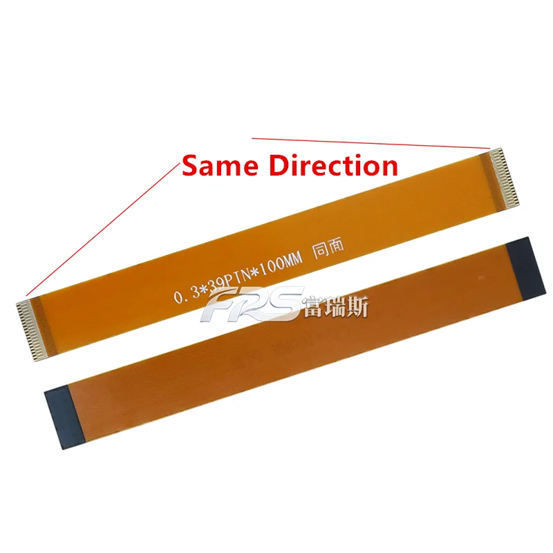 FPC/FFC 0.3MM Pitch Yellow Flexible Cable MIPI LCD Screen Connector 51P/45P/39P/35P/31P/25P/23P/21P/15P/11P