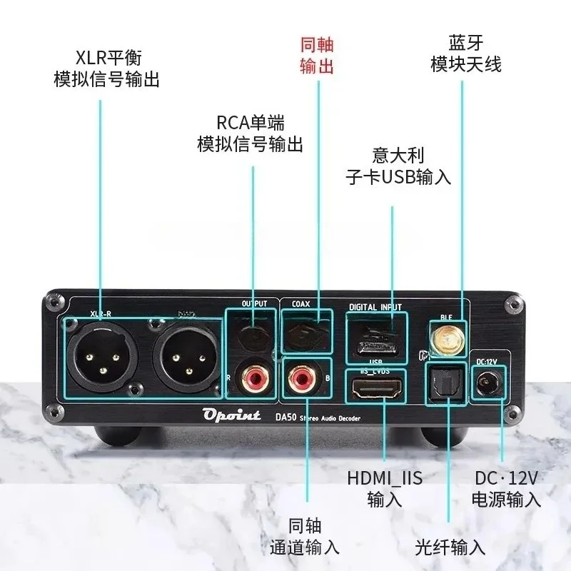 DA50 AK4499EX Balanced, Upgraded XMOS316 MQA HIFI Fever Decoder in stock