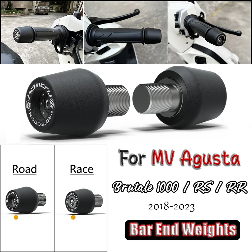 

Motorcycle Sliders For MV Agusta Brutale 1000 Motorcycle Handlebar Grip End Weights Slider Plug Handle Bar End Weight Grips Cap