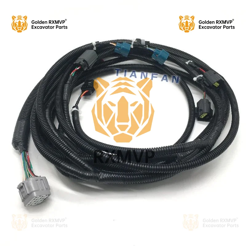 For Hitachi Zax120/200/240/270/330/360-3-6 Hydraulic Pump Direct Injection Electric Spray Wire Harness Excavator Accessories