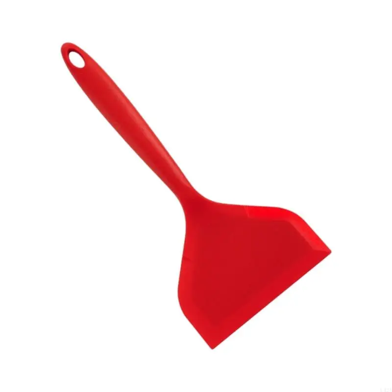 L43A Silicone Spatula For Tamagoyaki With Wide Mouth Design Heat Resistant Nonstick Safe Kitchen Tool For Flipping Pizza