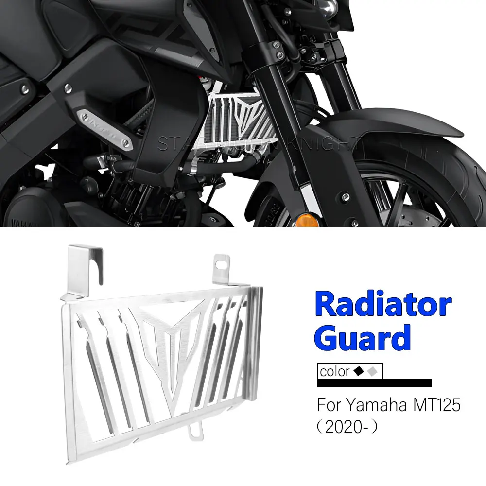 

Motorcycle Radiator protection Water tank Protector Grille For YAMAHA MT125 MT 125 MT-125 2020 2021 2022 2023-