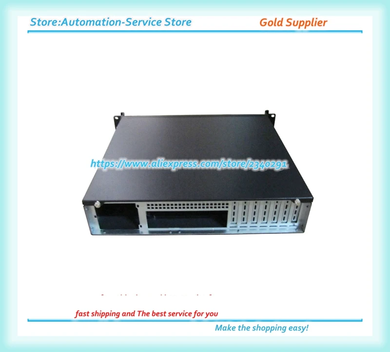 2U T4002A Industrial Cabinet High Grade Panel 2U Aluminum Server Case Firewall Soft Routing ROS Case