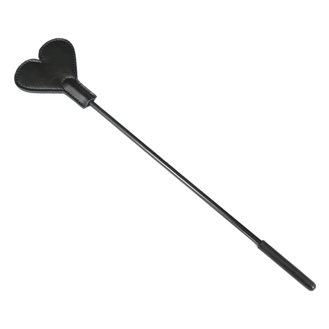 PU Leather Horse Training Whistle Paddle Slapper Equestrian Riding Crop Enhance Pain Role Play Whip for Riding Training