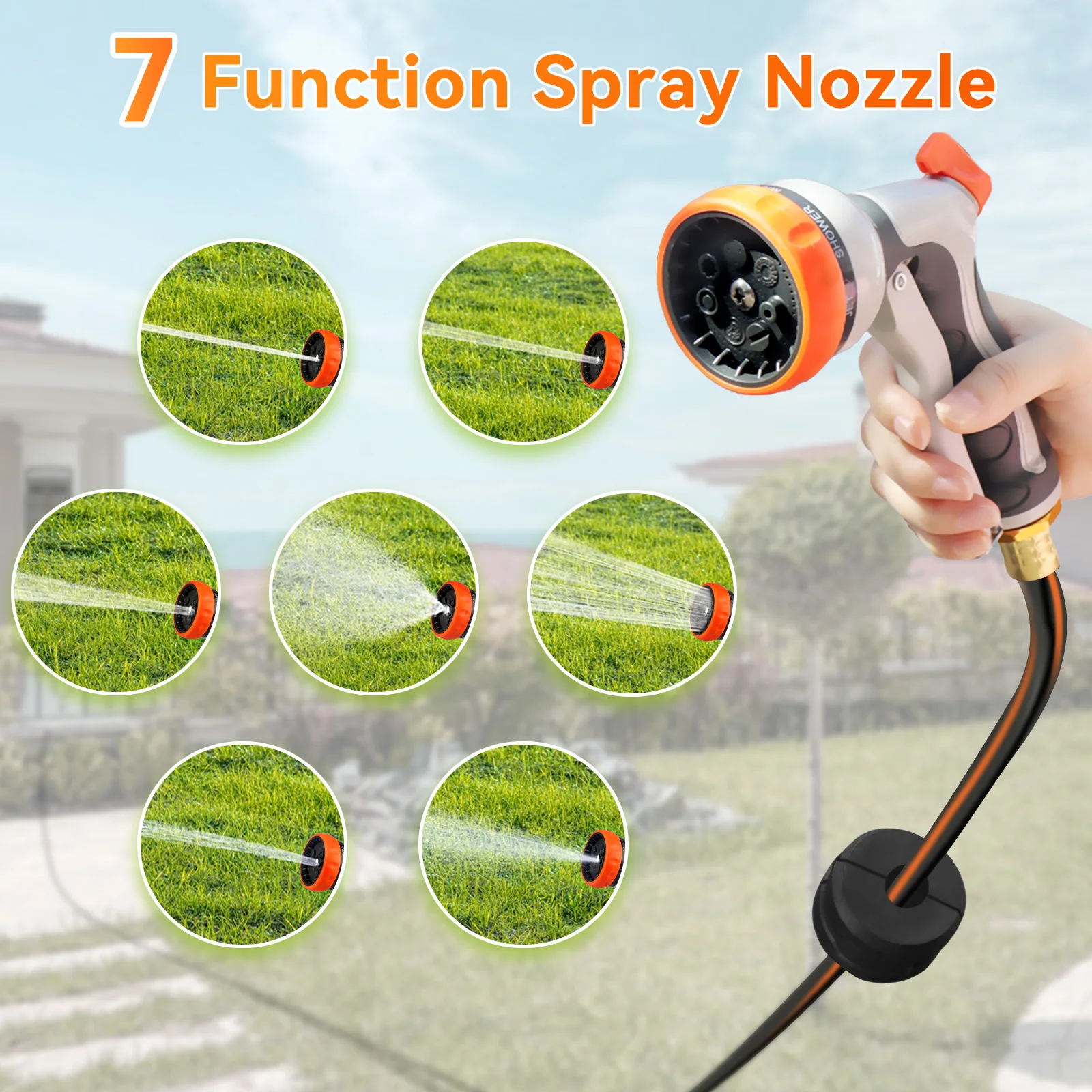 NEOTEC Hot Selling 30M 1/2 Waterslanghaspel Automatische Intrekbare Slanghaspel Set Watering Tuinslang Pijphaspel