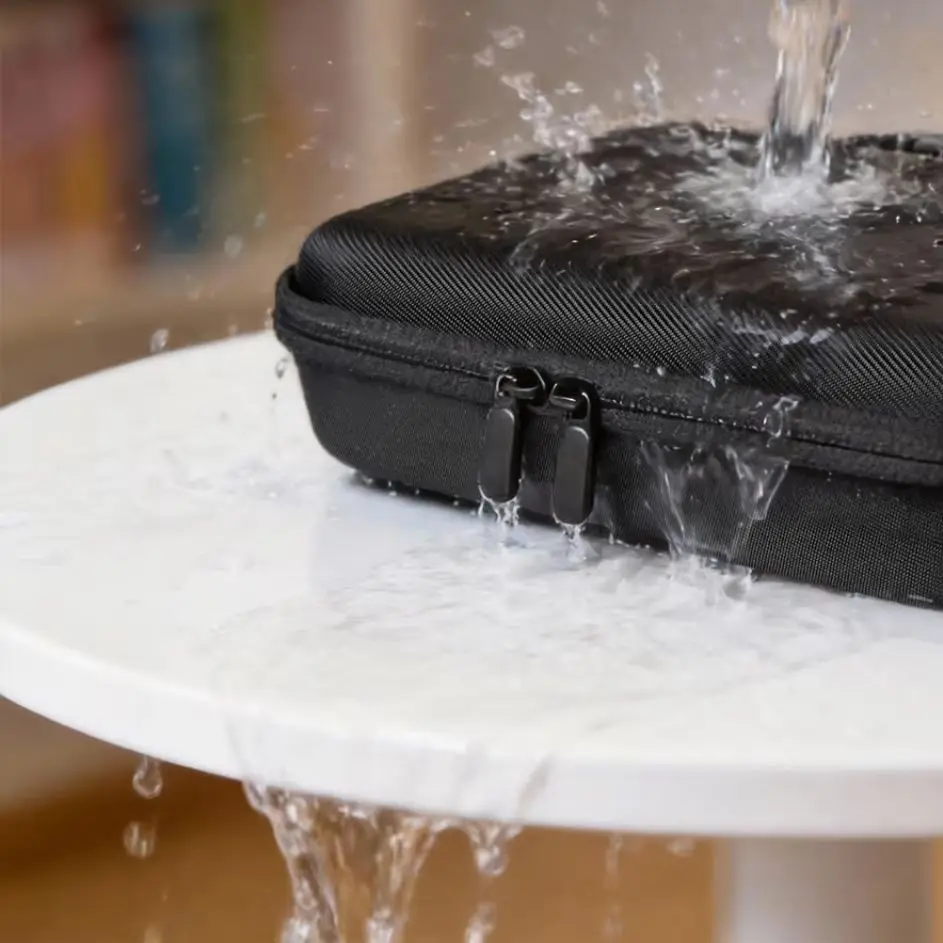 Hard Shell Carrying Case for Mini PC – Water-Resistant Travel Bag with Custom Foam & Cable Pocket