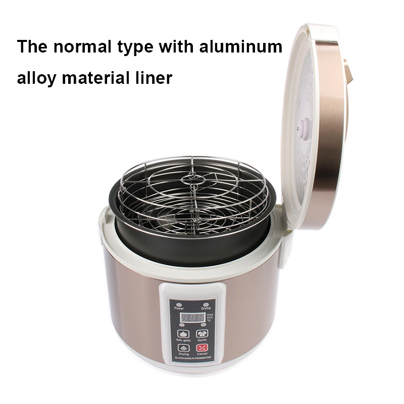 5/6L Black Garlic Fermenter Electric Garlics Smart Fermentation Machine Automatic Zymolysis Zymosis Pot Natto Yogurt Maker EU US