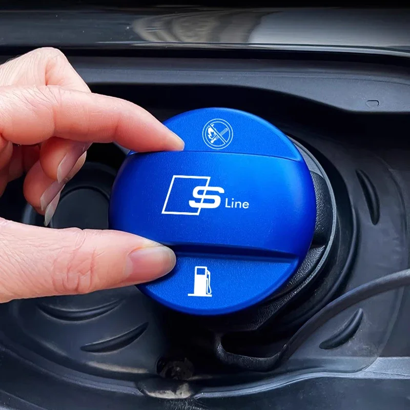 

Car Fuel Filler Door Cover Fuel Tank Gas Caps Accessories For Audi Sline B8 C6 B9 B6 A1 A2 A3 S4 S6 A8 S5 A4 A5 A6 A7 S1 S3 C7