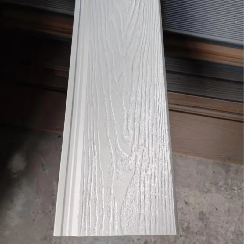 WPC 3D White Embossed Modern Composite Panel Wooden PVC Wall Decoration Outdoor Lats Wall Cladding
