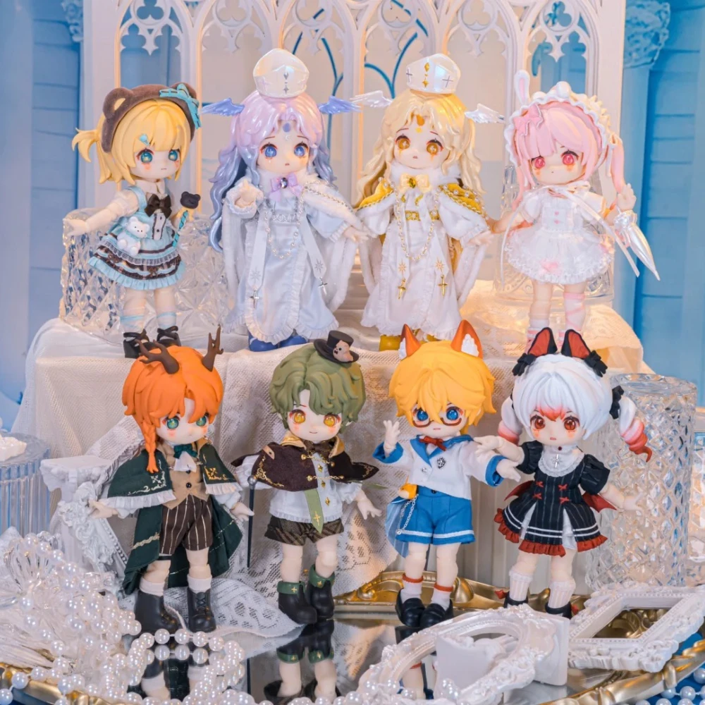 

Оригинальный Nagi V5 Fantasy Book Series 1/12 Bjd Blind Box Mystery Bag Kawaii Dolls Аниме Экшн Коллекция Декор Детский Подарок На День Рождения