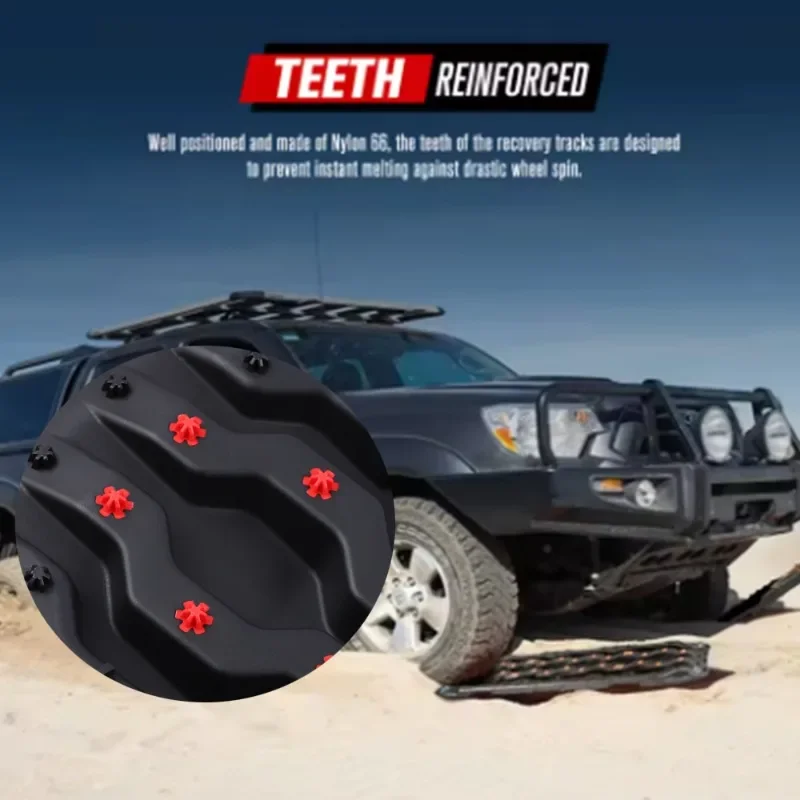 Car Off-Road Traction Board, All-Terrain Emergency Recovery Board, Vehicle Self-Rescue Track for Mud Sand Snow