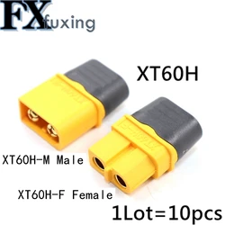 XT60 XT60H 불릿 커넥터, 암수 전원 플러그, 전원 RC LV Lipo 배터리 모터, 3D 프린터 XT60H-M XT60H-F, 10 개