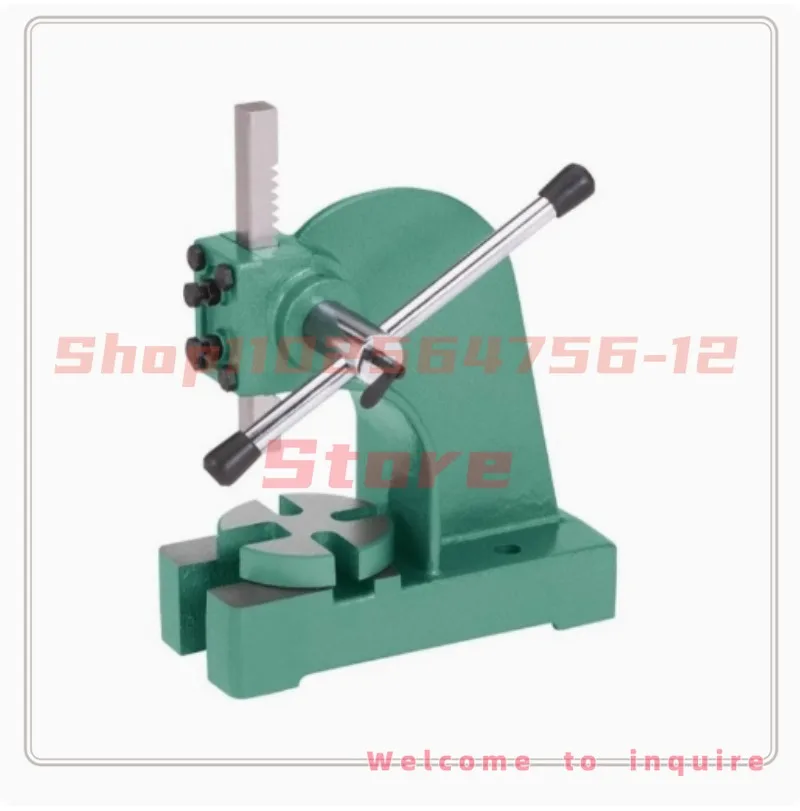 

Manual Press 0.5/1/2/3/ 5 Tons Hand Plate Press Bearing Punch Metal Stamping Hardware Cutting Sheet Metal Workbench