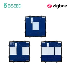 Bseed EU Standard Zigbee Touch Switch Parts 1/2/3Gang Light Switches Module DIY Part Tuya Smart Life Control Without Neutral