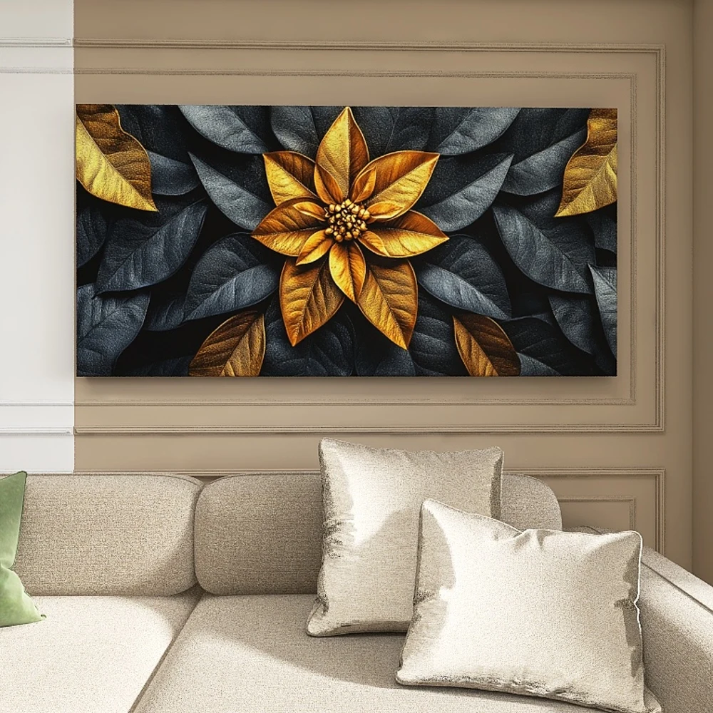 

1.5-Inch Thick Pine Solid Wood Frame, Canvas Wall Art, Birthday Gift Art Wall Painting, Bedroom, Office, Living Room