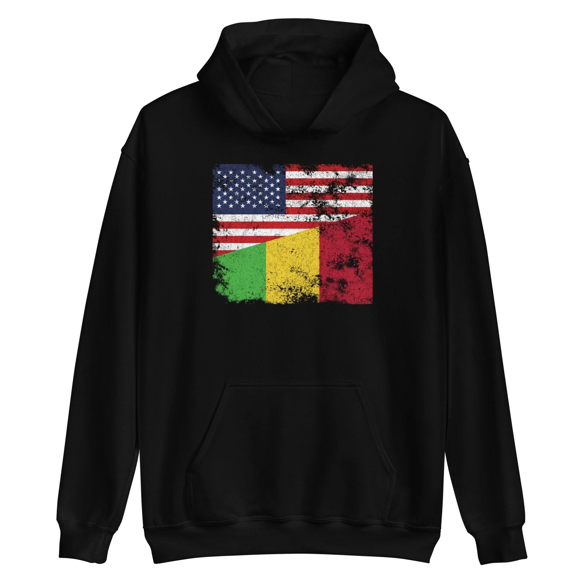 

Mali USA Flag Hoodie Men's and Women's Long Sleeve Sweatshirt Pullover Sportswear Men Clothing Y2k Tops Retro Hip Hop Streetwear