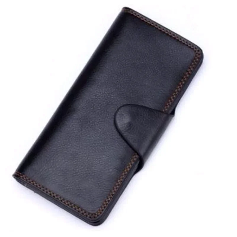 Supre Fire Wallet  (Black Leather, Long) - Magic Trick,Stage Magic Props,Mentalism,Close Up,Comedy,Magia Toys Classic Joke