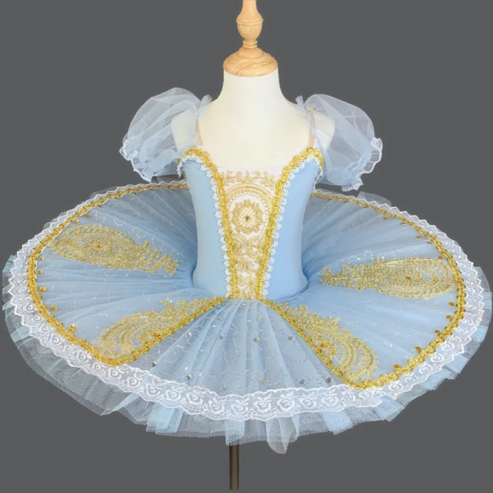 발레 튜튜 어린이 의상 무대 의상 어린이 의류 우아한 발레 드레스 소녀용 레오타드 소녀용 댄스웨어