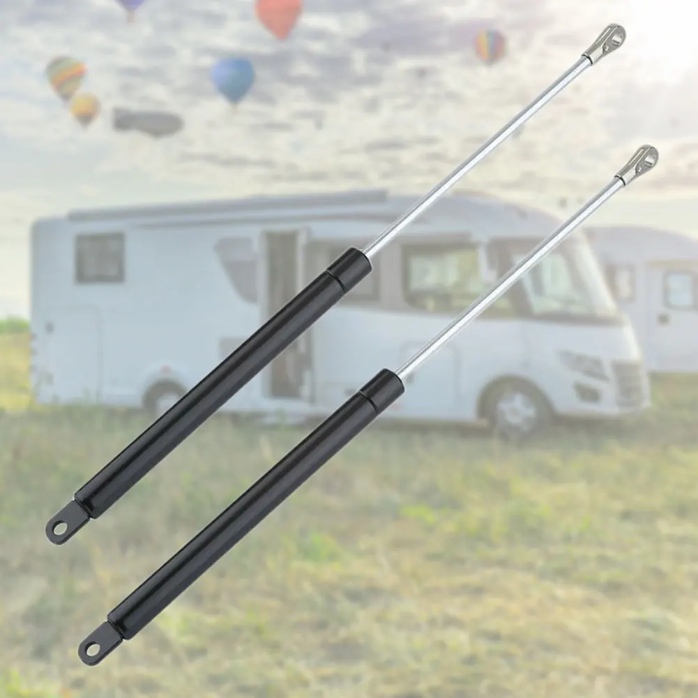 1Pair Shock Absorber Steel Caravan Gas Spring Struts Durable Hydraulic Support Strut Bar Portable for Seitz Dometic Heki 2 E015