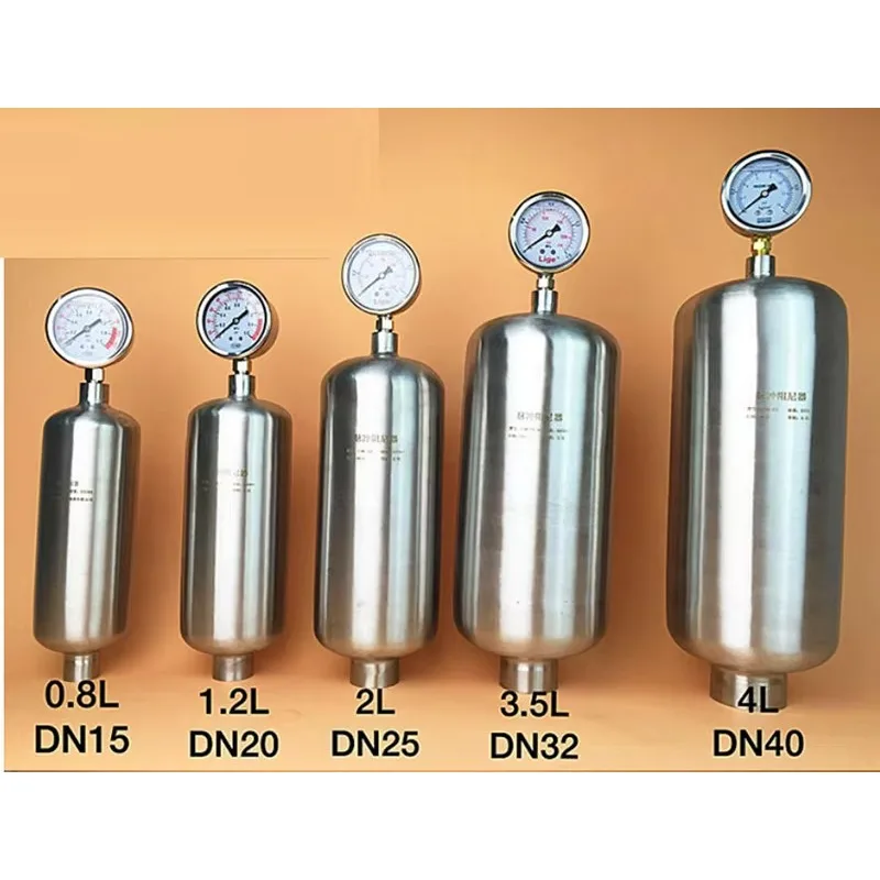 Stainless Steel Air Type Pulse Damper Valve for Reduction Pipeline Pulsation System