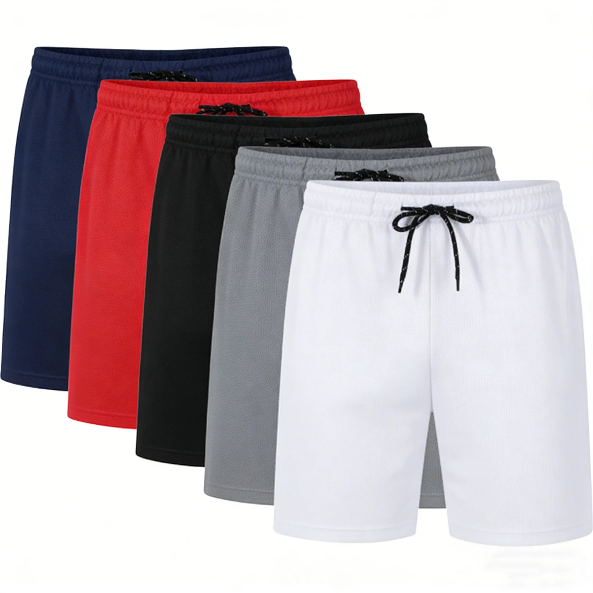 

Men Fashion Quick Dry Pants Lightweight Hiking Jogging Running Shorts Breathable Workout Gym Tied Athletic Shorts Men's Shorts