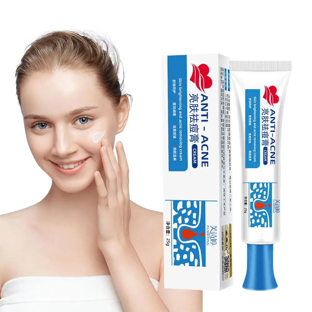 25g Akne-Entfernung Gesichts creme Pickel entfernen Creme Behandlung White ning Gel Spot Poren verblassen Schrumpf spuren feuchtigkeit spendenden Ski a7q8