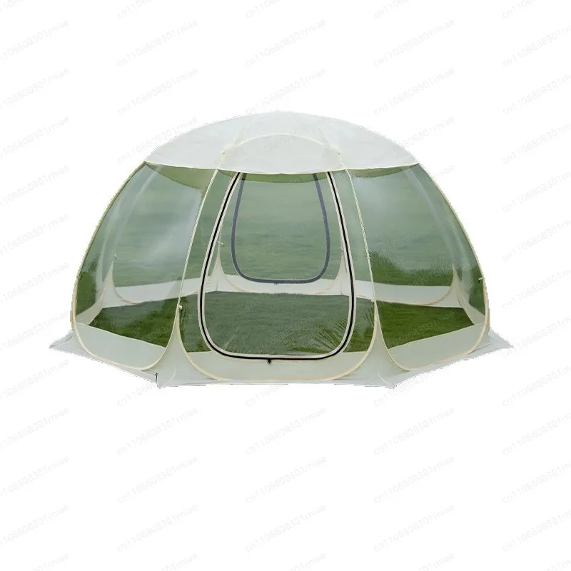 Outdoor camping starry sky tent spherical bubble house PVC transparent four seasons winter warm quick build camping accessories