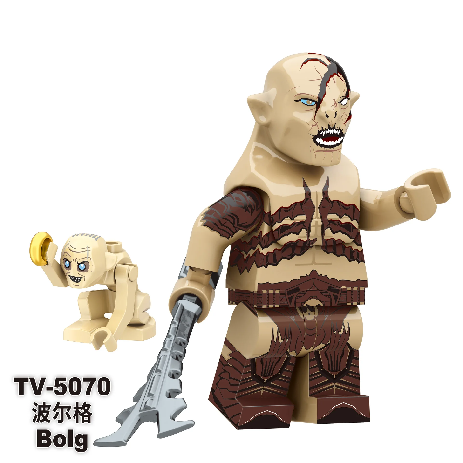 TV6409 seigneur anneaux elfes Orcs armée nain Rohan Mini jouet d'action figurines blocs de construction assemblage jouets pour enfants cadeau d'anniversaire