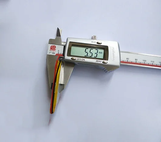 بطارية ليثيوم بوليمر 3.7 فولت 554050   MP3 MP4 MP5 GPS 1500MAH قابلة للشحن