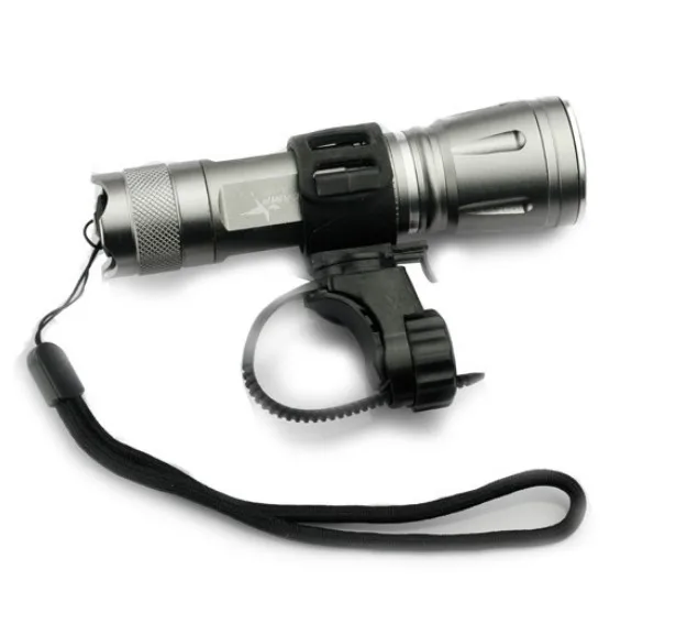 

Bike Flashlight Mount Holder 360 Degree Rotatable Black Quick Release Clamp for Cycling Night Riding Torch Bike Flashlight Clamp