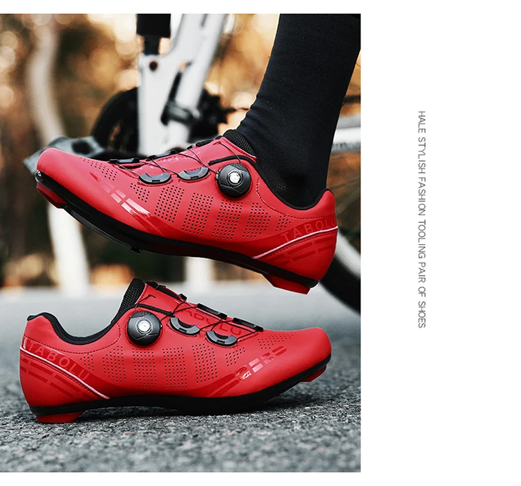 Unisex-Fahrradschuhe, atmungsaktive SPD-Rennradschuhe, professionelle MTB-Mountainbike-Schuhe, locklose Trainings-Fahrradschuhe – Detail 11