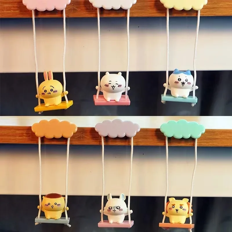 

Chiikawa Animation Model Ornaments Cute Toys usagi hachiware momonga shisa kurimanju Pendant Statue Boys and Girls Gifts