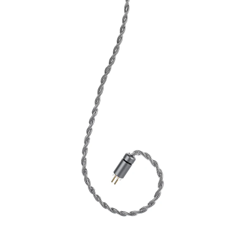 Moondrop MC2 多目的マイクアップグレードケーブル 3.5mm 0.78mm 2pin 無酸素銅および銀メッキ